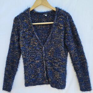 Bianca Sweater Blue Size 8. Wool Fibers. Designed In Germany. Quiet Luxury.